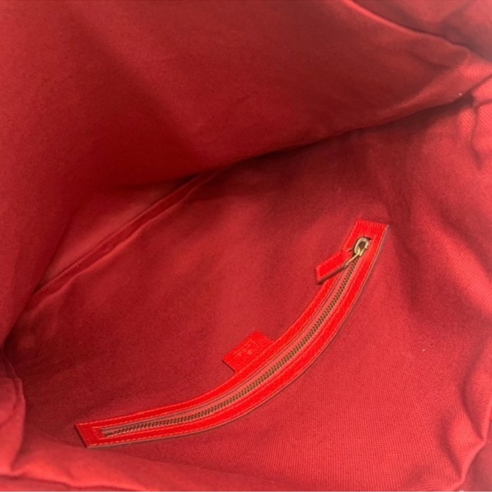 Authentic Gucci Drawstring Multicolour Canvas Bac… - image 4